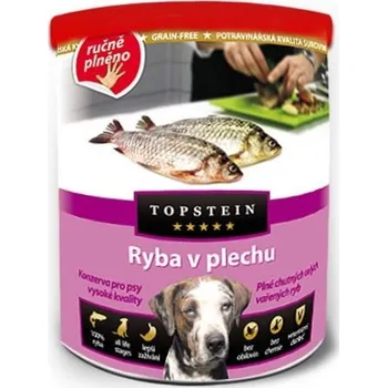 Krmivo pro psa Topstein Ryba v plechu 830g
