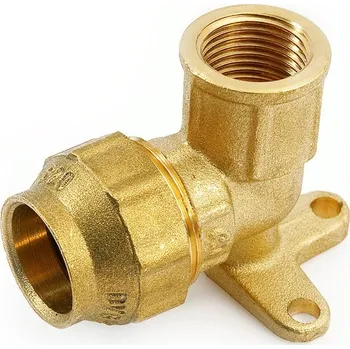 Vodovodní potrubí TIEMME COBRARING 20 x 1/2" svěrná nástěnka TM3466G002004CR