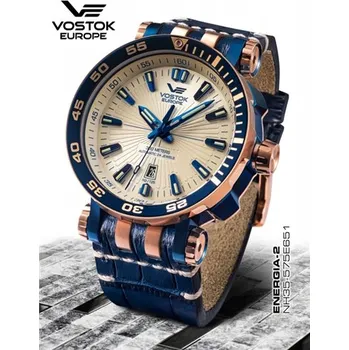 Hodinky Hodinky Vostok Europe Energia Rocket NH35/575E651 + dárek zdarma