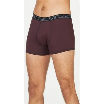 Boxerky Bambusové boxerky Michael merlot red, Thought Fashion UK XL