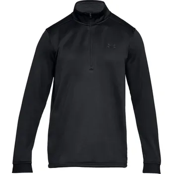 Pánská mikina Under Armour Armour Fleece 1/2 Zip Black/Black M