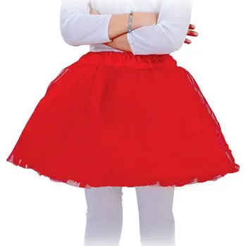 Karnevalový kostým Fiestas Guirca Dětská červená sukně tutu 31 cm