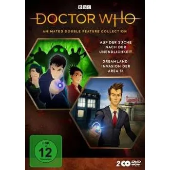 Zahraniční hudba DVD Various: Doctor Who - Dreamland: Invasion Der Area 51 / Auf Der Suche Nach Der Unendlichkeit 2019