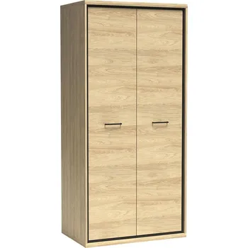 Šatní skříň MEDIOLAN | šatní skříň M-1 | 92,2 cm | natural hikora