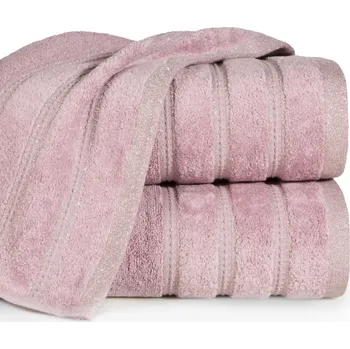 Bavlněný froté ručník s proužky GLORIA 50x90 cm, lila, 500 gr Mybesthome