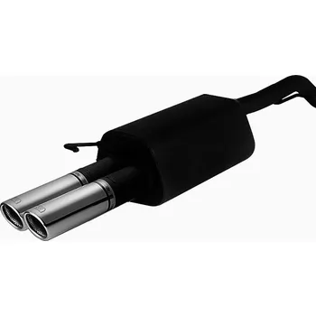 Výfuková trubka ULTER SPORT Sportovní výfuk PEUGEOT 208 2012-2019, 2x koncovka kulatá 70mm Vyberte motor: 1,6 HDI 68kW HATCHBACK