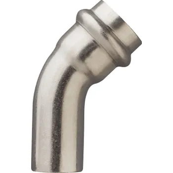 Vodovodní potrubí Frabopress INOX oblouk 45° M x F 15 mm FPN.X40.15