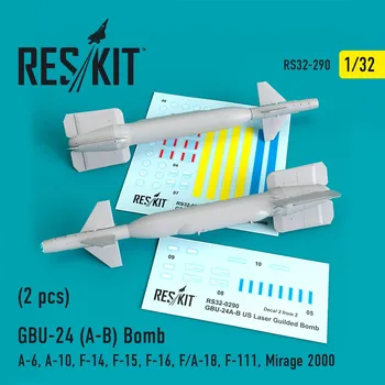 Plastikový model Reskit 1/32 GBU-24 (A-B) Bomb (2 pcs.)