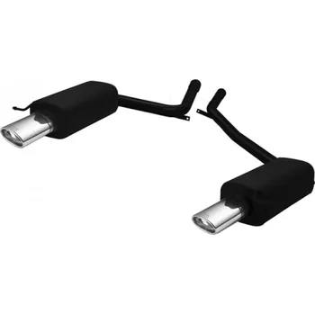 Výfuková trubka ULTER SPORT Sportovní výfuk AUDI A6 C6 2004-2008,2x duplex koncovka oválná 120×80mm Vyberte motor: 3,2 188kW COMBI