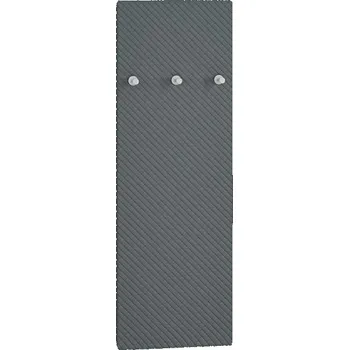 Věšák HATTERIA 07 věšák úzký, tmavě šedá