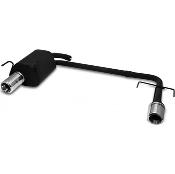 Výfuková trubka ULTER SPORT Sportovní výfuk OPEL Vectra C HB s výřezem v nárazníku 2002-2008,2x duplex koncovka kulatá 100mm Vyberte motor: 1,6 16V 74kW HATCHBACK