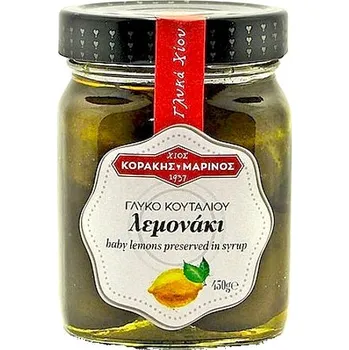 Malé citróny z Chiosu v sirupu 450g KORAKIS - MARINOS