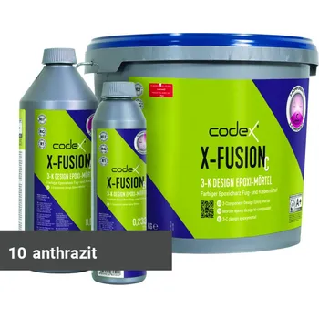 Spárovací hmota CODEX X-Fusion A+B+C 10 antracit 3,5 kg