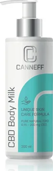 Tělový krém Canneff CBD Body Milk tělové mléko 200 ml