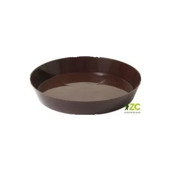 Květináč Miska Rubek - hnědá 12 cm