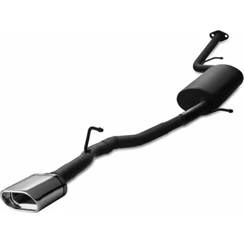 Zadní díl výfuku ULTER SPORT Sportovní výfuk TOYOTA IQ 2009-, 1x koncovka oválná 145×75mm Vyberte motor: 1,0i 50kW HATCHBACK