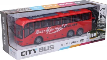 RC model Wiky Autobus RC na dálkové ovládání 1:30 červený