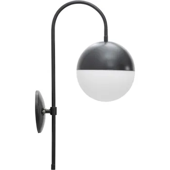 Nástěnné svítidlo Nástěnné svítidlo Mauro Ferretti Bow, 19x31x51 cm, černá/bílá