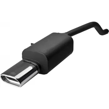 Zadní díl výfuku ULTER SPORT Sportovní výfuk RENAULT Clio III 2005-2012, 2x koncovka kulatá 70mm Vyberte motor: 1,5 dCi 50/63/76/78kW STANDARD