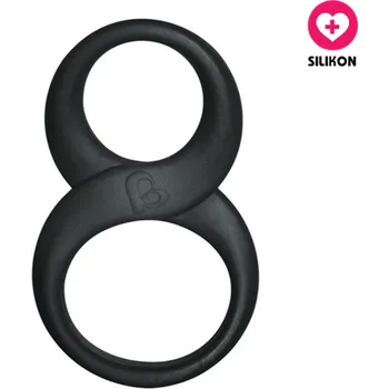 VšeNaSex.cz Silikonový erekční kroužek 8 Ball