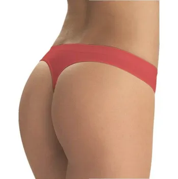 Kalhotky Axirya - Bezešvá tanga - S/M/červená Ferrari