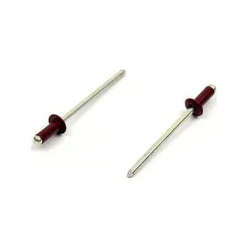 Nýt Nýt DIN 7337 Al/st 3,2 x 8 RAL 3005 varianta Balení 500 ks