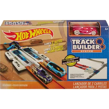 Hot wheels track outlet builder 2 lane launcher