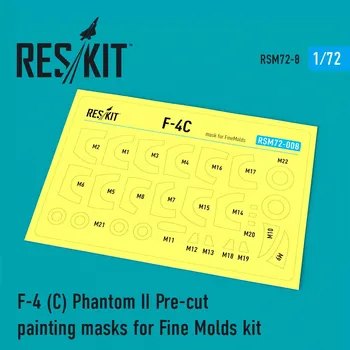 Plastikový model 1/72 F-4 (C) Phantom II Painting Masks (FINEM)
