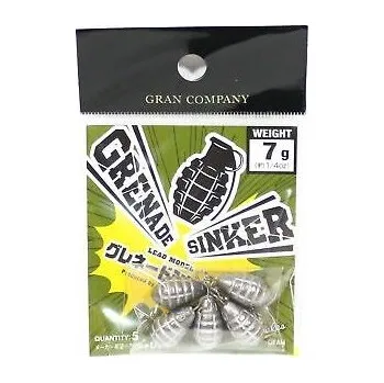 Rybářský háček Zátěž Varivas Grenade Sinker 7gr