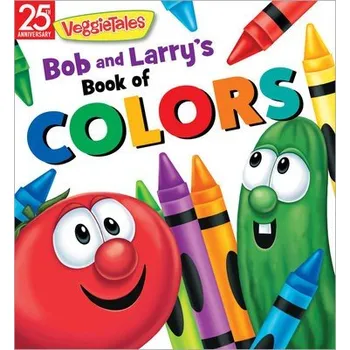 Cizojazyčná kniha Bob and Larry's Book of Colors - VeggieTales