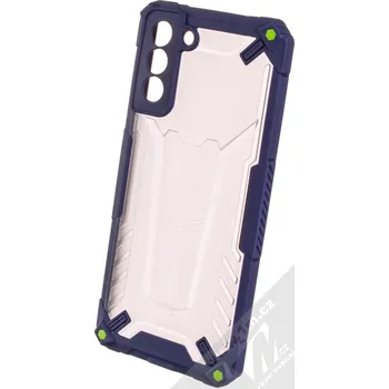 Pouzdro na mobilní telefon 1Mcz Hybrid Protect odolný ochranný kryt pro Samsung Galaxy S21 Plus tmavě modrá (dark blue)