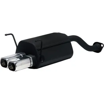 Výfuková trubka ULTER SPORT Sportovní výfuk HONDA Civic VII HATCHBACK 2002-2006, 2x koncovka obdélníková 80×65mm Vyberte motor: 1,6i 81kW HATCHBACK