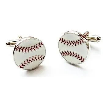 Manžetový knoflíček Manžetové knoflíčky míček na baseball, kriket