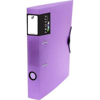 Aktovka na dokumenty Pořadač pákový PP silný 5cm Opaline Frosty fialová
