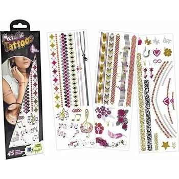 Odstranitelné tetování Hermanex Metalické tetování