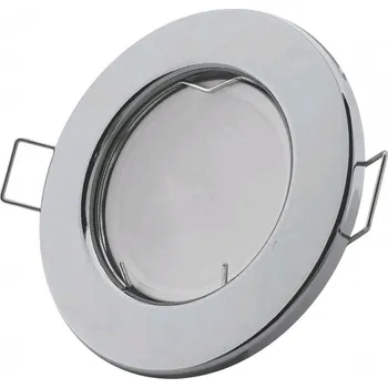 Bodové svítidlo Podhledový rámeček chromový kulatý N-CH