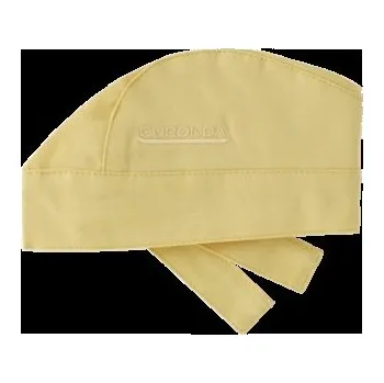 rouška Bandana čepice – žlutá, 1 ks