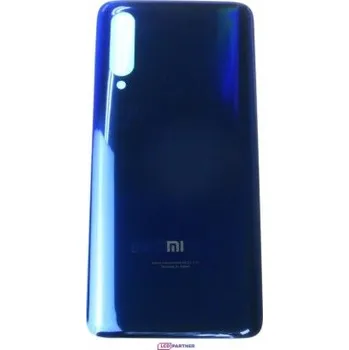 oem Xiaomi Mi 9 Kryt baterie modrý + sklíčko kamery