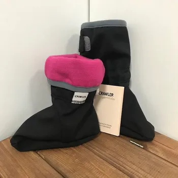 Capáčky Capáčky softshell/merino dětské (černá/růžová), Crawler Velikost: 2