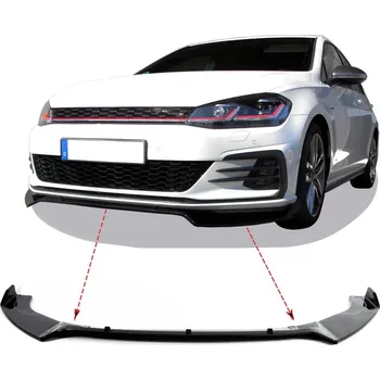 Nárazník Spoiler pod přední nárazník - Golf 7 Gti 12-18 černý lesklý
