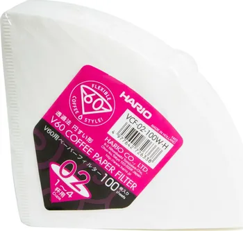 Filtr do kávovaru Hario V60-02 VCF-02-100W-H 100 ks bílé
