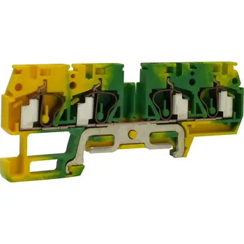 Rozvaděč ELEKTRO BEČOV Svorka EURO PE Q2,5/2+2 bezšroubová (žl) A323232