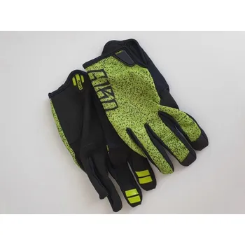 Cyklistické rukavice GIRO DND II Velikost L, zelená barva (lime/black)