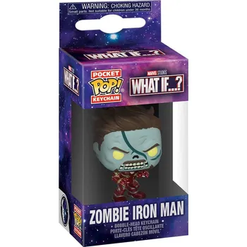 Figurka Funko POP: Keychain Marvel What If...? - Zombie Iron Man