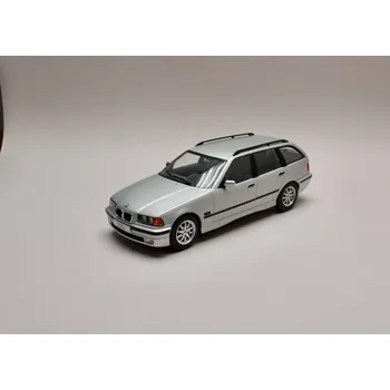 autíčko BMW 325i E36 1995 Touring stříbrná 1:18 MCG