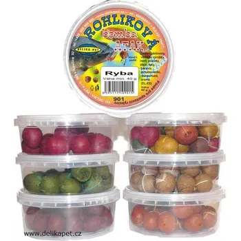 Rohlíkové boilies ATAK 40 g 18 mm (Nepřekonatelně atraktivní ROHLÍKOVÉ boilies ATAK.)