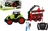 RC model Teddies RC Traktor s vlekem na dřevo 38 cm