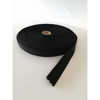 Guma hladká 2 cm černá