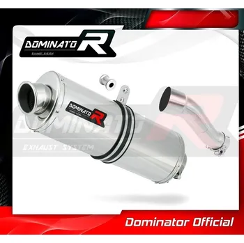 Auto-moto Laděný výfuk DOMINATOR Honda VTR 250 09-17 OVÁLNÁ KONCOVKA