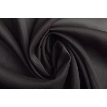 Hedvábný batist v hnědé barvě 0294/100